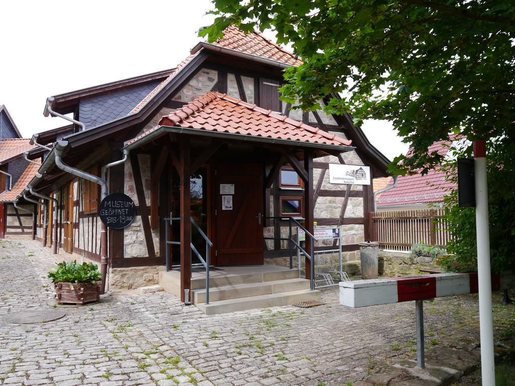 Hotel Café im Hof à Streufdorf Extérieur photo