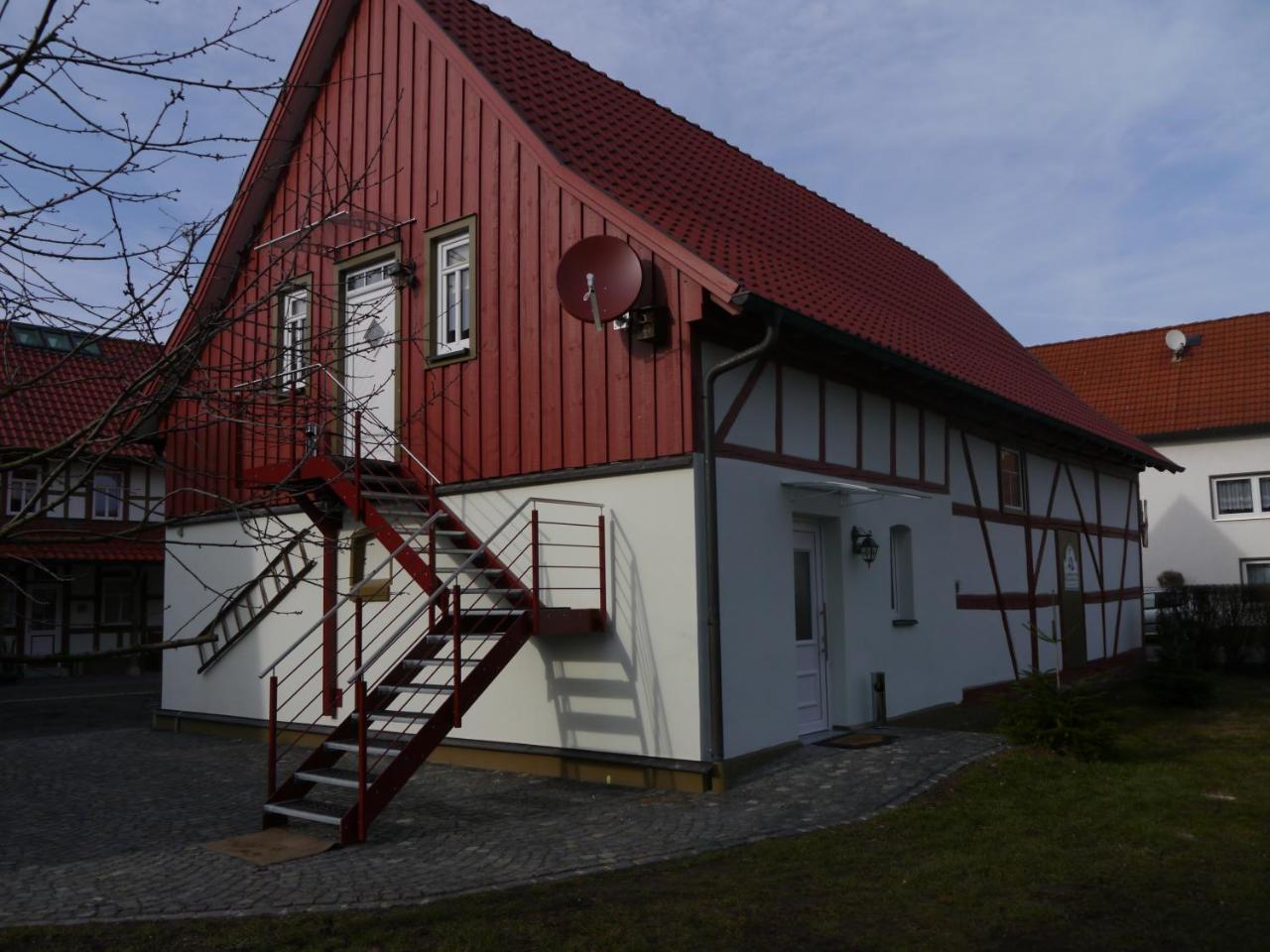 Hotel Café im Hof à Streufdorf Extérieur photo